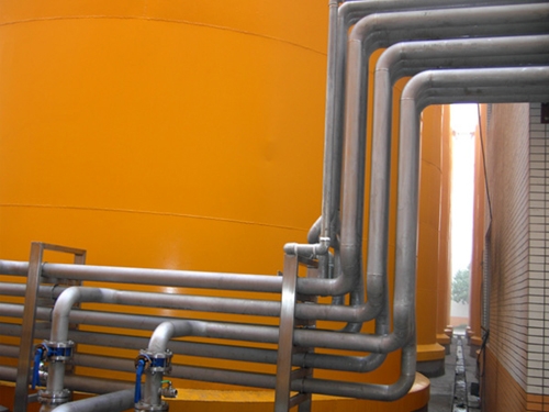 醬油半成品罐區進料管